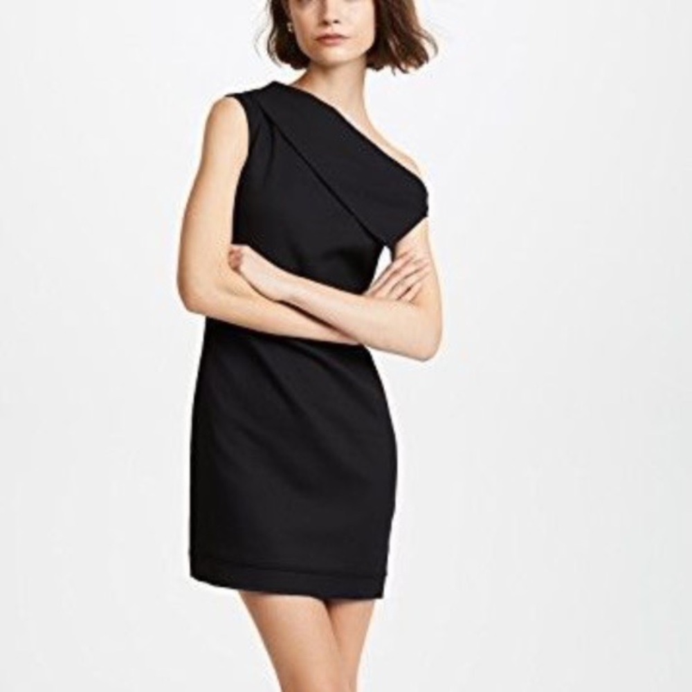 Helmut Lang Assymetric Mini dress